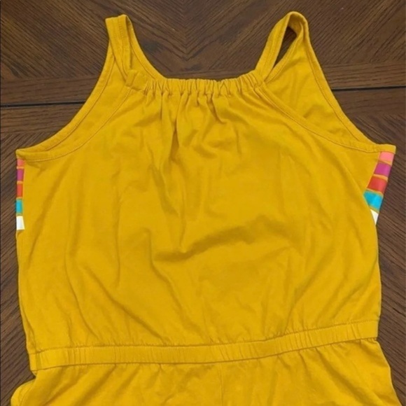 Old Navy Rainbow Striped Romper Girls XXL 16 Plus - Picture 5 of 11